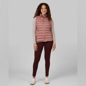 32 Degree Heat WOMEN'S LIGHTWEIGHT POLY-FILL PACKABLE VEST SIZE SMALL